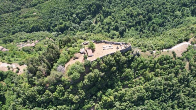 Laino Castello, the ruins of the Castle