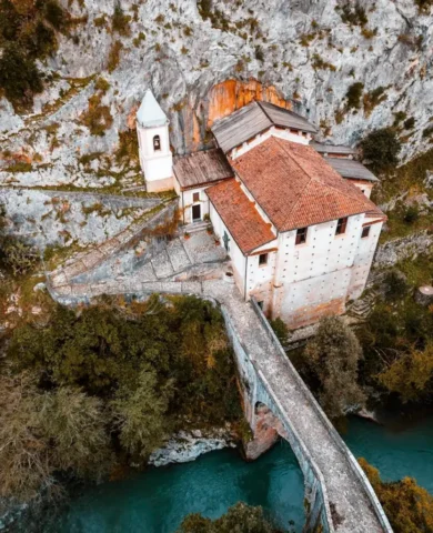 Papasidero, Santuario Madonna di Costantinopoli and Lao River
